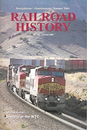 Seller image for Railroad History 185, Autumn 2001 for sale by Cher Bibler