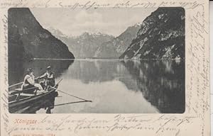 Königsee, Litho AK, 1900.