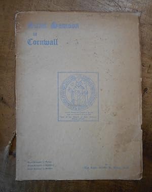 Imagen del vendedor de SAINT SAMSON IN CORNWALL: No.36 in Canon Doble's "Cornish Saints" Series a la venta por Uncle Peter's Books