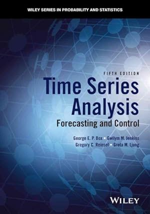 Image du vendeur pour Time Series Analysis : Forecasting and Control mis en vente par GreatBookPricesUK