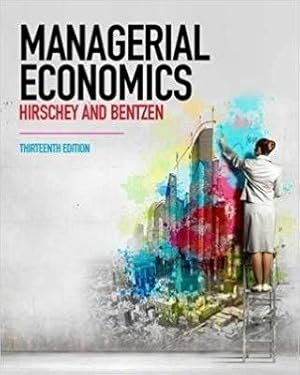 Seller image for Managerial Economics, 13e [US Paperback version] for sale by READINGON LLC