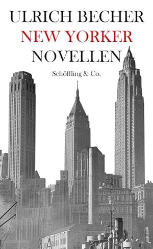 Seller image for New Yorker Novellen : Ein Zyklus in drei Nchten for sale by AHA-BUCH GmbH