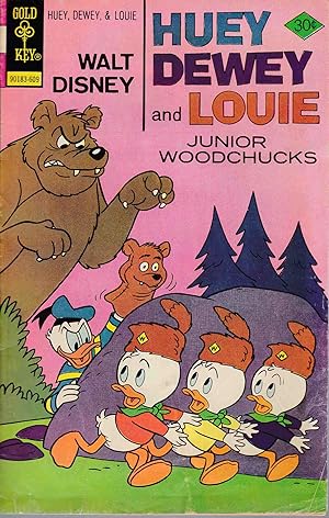 Bild des Verkufers fr Huey, Dewey and Louie Junior Woodchucks. No. 40, Sept. 1976. Gold Key. Cover code 90183-609. With coupon. zum Verkauf von Fundus-Online GbR Borkert Schwarz Zerfa