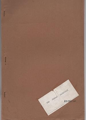 Seller image for The Norman Hackforth : A Magazine (19 February 1969) for sale by Philip Smith, Bookseller