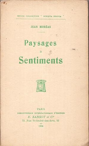 Paysages et sentiments