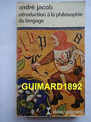 Immagine del venditore per Introduction  la philosophie du langage venduto da Librairie Michel Giraud