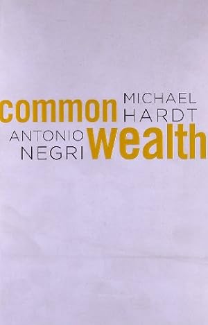 Image du vendeur pour Commonwealth by Hardt, Michael, Negri, Antonio [Paperback ] mis en vente par booksXpress