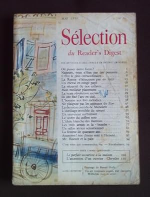 Image du vendeur pour Slection du Reader's Digest - Mai 1951 mis en vente par Librairie Ancienne Zalc