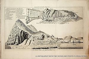 GIBRALTAR view 1762 [from London Magazine Vol. 31 1762]