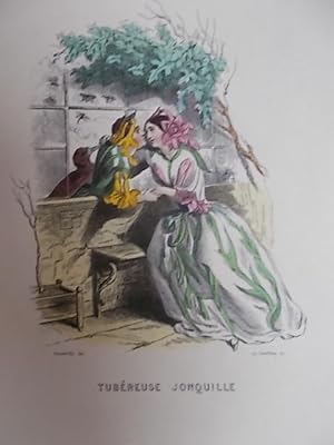 Imagen del vendedor de FLEURS ANIMEES:TUBEREUSE JONQUILLE a la venta por Bibliofolie