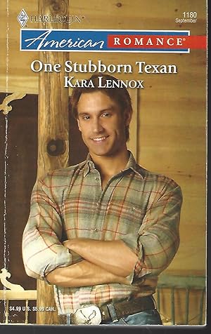 Bild des Verkufers fr One Stubborn Texan zum Verkauf von Vada's Book Store