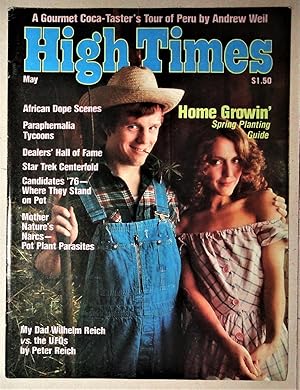 Seller image for High Times Magazine No. 9 : May 1976 [Home Growin'l] for sale by DogStar Books