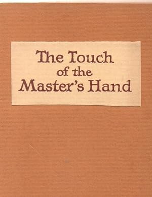 Imagen del vendedor de Touch of the Master's Hand a la venta por Back of Beyond Books
