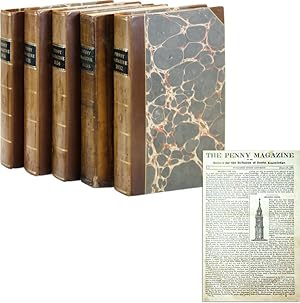 The Penny Magazine - Vols. 1-5 (1832-1836)