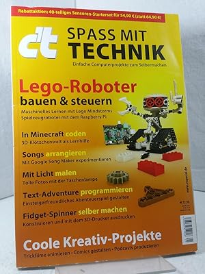 c't Spaß mit Technik (2018): Einfache Computerprojekte zum Selbermachen. Lego-Roboter bauen & ste...