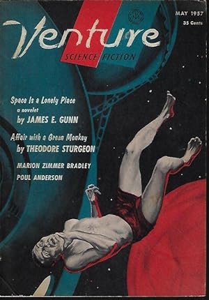 Image du vendeur pour VENTURE Science Fiction: May 1957 mis en vente par Books from the Crypt