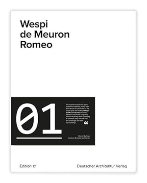 Wespi de Meuron Romeo (Edition 1:1)