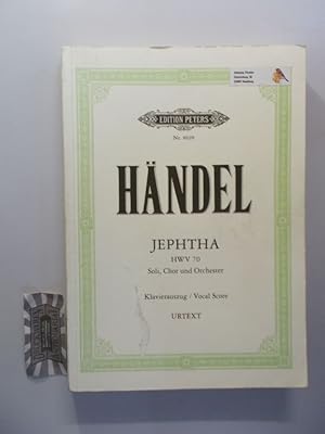 Seller image for Jephtha. Oratorium in drei Akten. HWV 70. (Edition Peters 31654). for sale by Druckwaren Antiquariat