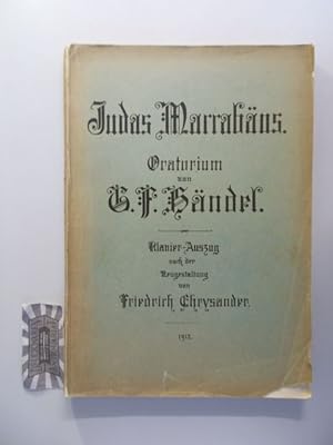 Imagen del vendedor de Judas Marrabus. Oratorium. Klavier-Auszug. a la venta por Druckwaren Antiquariat