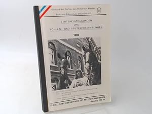 Seller image for Stuteneintragungen und Fohlen- und Stutenprmierungen 1980. Titelbild: Nofretete von Landgraf I und Corlandus v. Cor de la Bryere. for sale by Antiquariat Kelifer