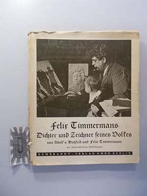 Imagen del vendedor de Felix Timmermans. Dichter und Zeichner seines Volkes. a la venta por Druckwaren Antiquariat