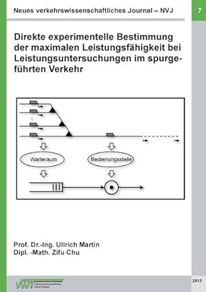 Bild des Verkufers fr Neues verkehrswissenschaftliches Journal NVJ - Ausgabe 7 : Direkte experimentelle Bestimmung der maximalen Leistungsfhigkeit bei Leistungsuntersuchungen im spurgefhrten Verkehr zum Verkauf von AHA-BUCH GmbH