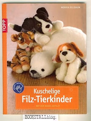 Kuschelige Filz-Tierkinder : Mit der Nadel gefilzt