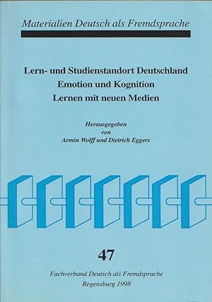 Seller image for Lern- und Studienstandort Deutschland. Emotion und Kognition. Lernen mit neuen Medien. for sale by Antiquariat Immanuel, Einzelhandel