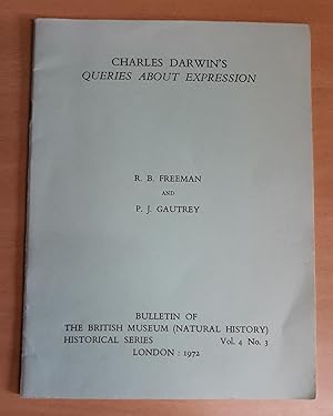 Seller image for Charles Darwin's Queries About Expression for sale by Scarthin Books ABA, ILAB.
