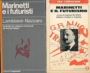 Bild des Verkufers fr Marinetti e i futuristi zum Verkauf von Studio Bibliografico Marini