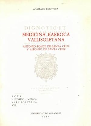 Imagen del vendedor de Medicina Barroca Vallisoletana a la venta por Librera Cajn Desastre