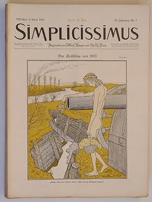 Seller image for Simplicissimus. Jg. 20, 1915 - 1916, Nr. 1 - 52. for sale by Auceps-Antiquariat Sebastian Vogler