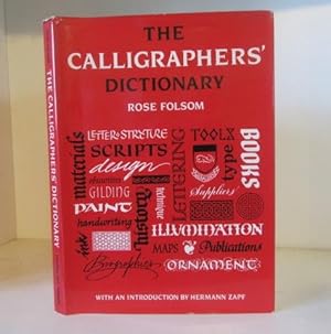 Imagen del vendedor de Calligrapher's Dictionary a la venta por BRIMSTONES