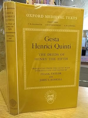 Gesta Henrici Quinti The Deeds of Henry the Fifth (Oxford Medieval Texts)