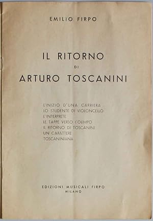 Il ritorno di Arturo Toscanini