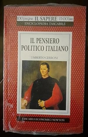 Imagen del vendedor de IL PENSIERO POLITICO ITALIANO, a la venta por Libreria antiquaria Pagine Scolpite
