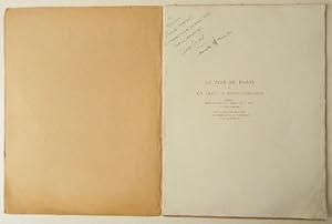 LE TON DE PARIS ou Les Amans de bonne compagnie. Comédie en prose lue à Londres en 1787 par M. Le...