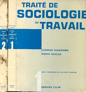 Seller image for Trait de sociologie du travail Tome 1 & 2 for sale by Le-Livre