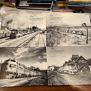 The LENSMEN a portfolio for railroad photography vol1 FEB-MAY-AUG--NOV