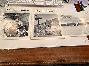 The LENSMEN a portfolio for railroad photography vol1 MAY ( issue 1) AUGUST-NOV