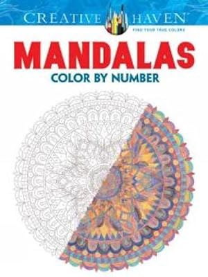Image du vendeur pour Creative Haven Mandalas Color by Number Coloring Book (Paperback) mis en vente par Grand Eagle Retail