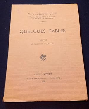 Quelques fables