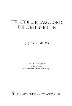 Traite de L'Accord de L'Espinette.