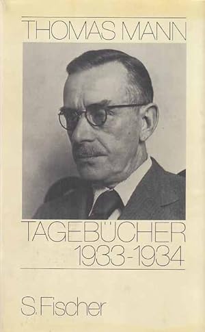 Bild des Verkufers fr Tagebcher 1933 - 1934. zum Verkauf von Fundus-Online GbR Borkert Schwarz Zerfa