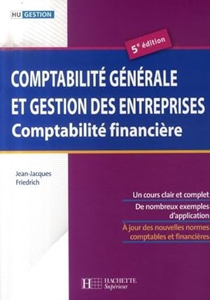 Image du vendeur pour Hu Gestion ; Comptabilit Gnrale Et Gestion Des Entreprises, Comptabilit Financire mis en vente par Chapitre.com : livres et presse ancienne