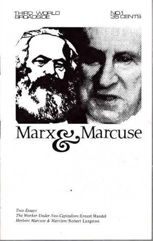 Imagen del vendedor de Marx & Marcuse: Two Essays a la venta por Goulds Book Arcade, Sydney