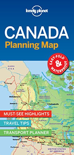 Seller image for Lonely Planet Canada Planning Map by Lonely Planet [Map ] for sale by booksXpress