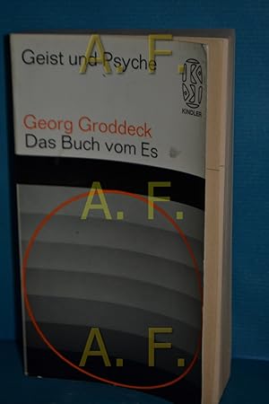 Bild des Verkufers fr Das Buch vom Es, Geist und Psyche,Psychoanalytische Briefe an eine Freundin zum Verkauf von Antiquarische Fundgrube e.U.