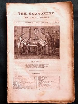 The Economist and General Advisor. January 22nd 1825. No 36: Price 3d.