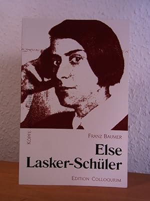 Seller image for Else Lasker-Schler. Kpfe des 20. Jahrhunderts Band 135 for sale by Antiquariat Weber